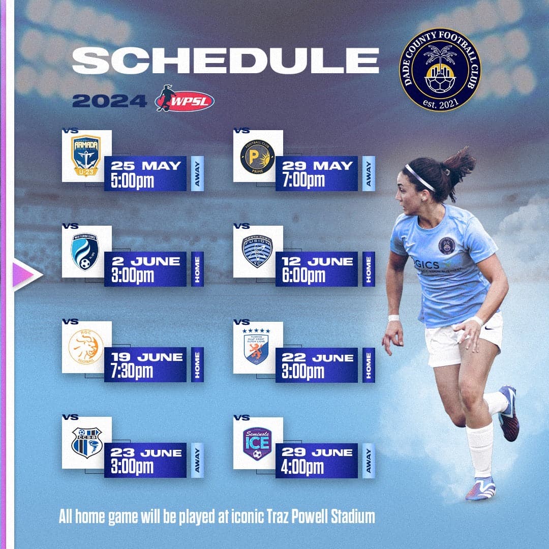 WPSL 2024 — DCFC women sixth in the Sunshine Conference